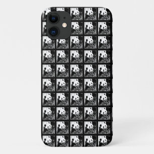Pop Art Niedlich Riant Pandas B&W Black and White Case-Mate iPhone Hülle