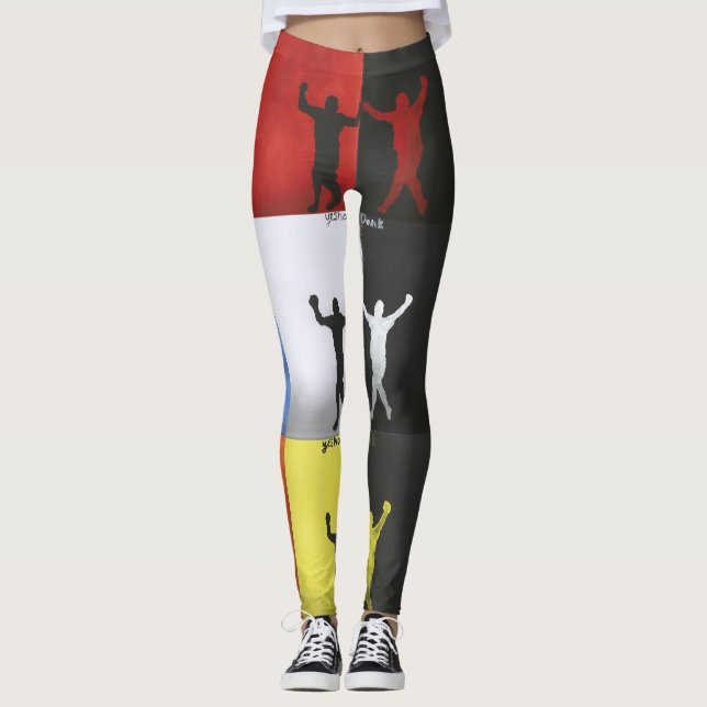 Pop art no.1 by Yeshaya Dank -  Leggings (Vorderseite)