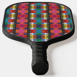 Pop art no.1 by Yeshaya Dank - unity & harmony Pickleball Schläger