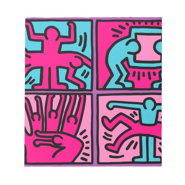 Pop Art Notizblock (Vorderseite)