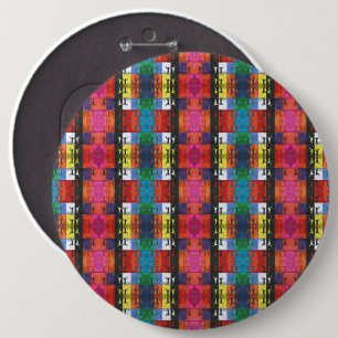 Pop Art Nr. 1 von Yeshaya Dank - Einheit & Harmoni Button