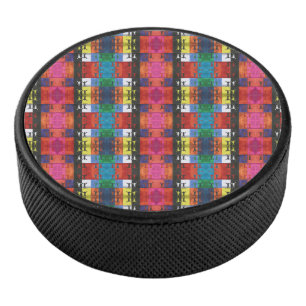 Pop Art Nr. 1 von Yeshaya Dank - Einheit und Harmo Eishockey Puck