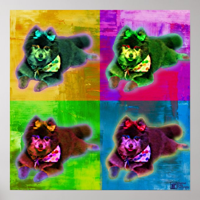 Pop Art of Toy Dog Poster (Vorne)