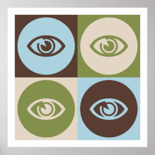 Pop Art Optometrie Poster