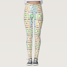 Pop Art Osterfest Cupcakes 2 Leggings