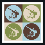 Pop Art Paintball Poster<br><div class="desc">Pop Art Paintball. Erleben Sie dieses lustige Design mit Ihrem Hobby,  Beruf oder Besessenheit auf großen T - Shirt,  Aufklebern & vielem mehr. Sie machen auch tolle Geschenke!</div>