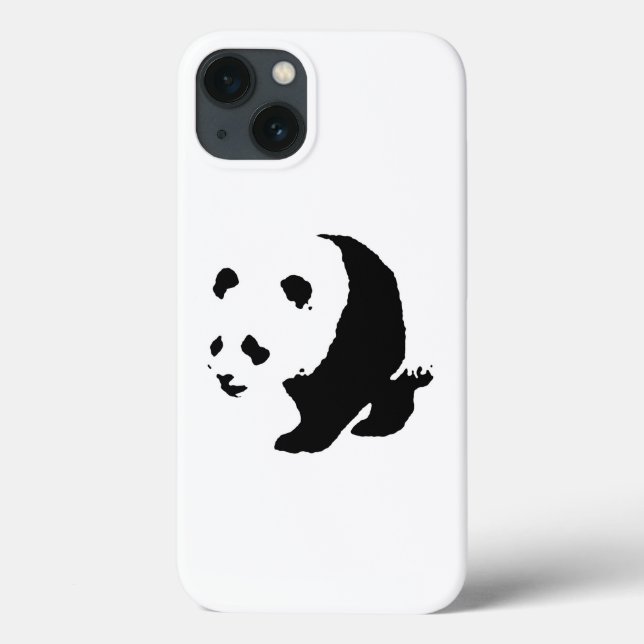 Pop Art Panda Case-Mate iPhone Hülle (Rückseite)