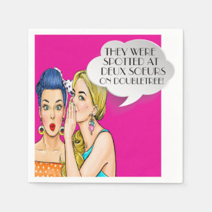 Pop Art Party oder Business Cocktail Napkins Serviette