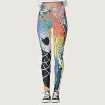 Pop-Art-Periodensystem Paolozzi Leggings