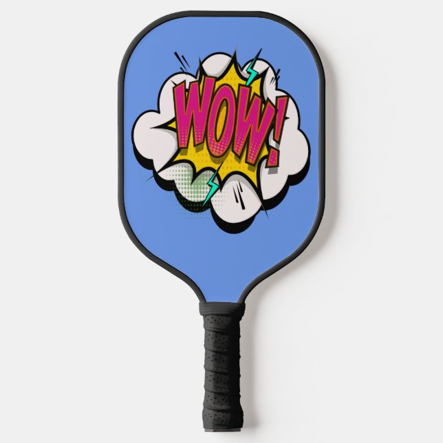 Pop Art Pickleball Paddel Schläger (Vorderseite)