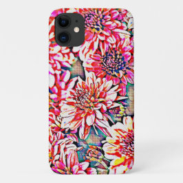 Pop Art Pink Blume Blumenkoffer Case-Mate iPhone Hülle