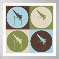 Pop Art Pole Vaulting