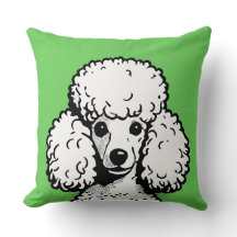 Pop Art Poodle Limon & White Chic Ästhetik