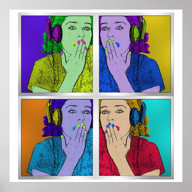 Pop Art Poster (Vorne)