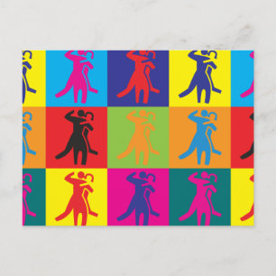 Pop Art Postkarte