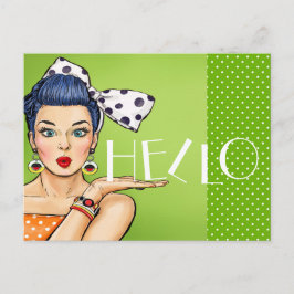 Pop Art Postkarte 3 Zurück