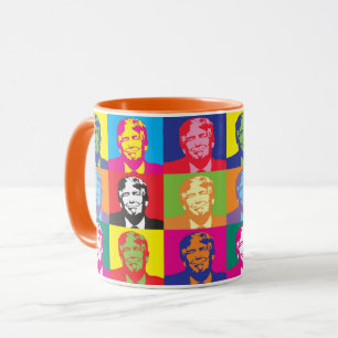 Pop Art Präsident Trump Tasse