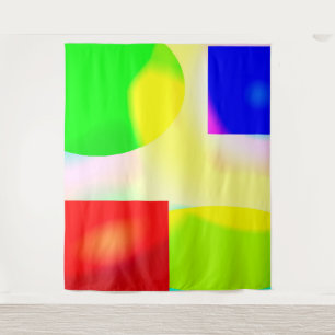 Pop Art Reflektion Wandteppich