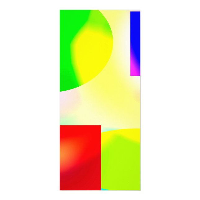 Pop Art Reflektion Werbekarte (Vorne)
