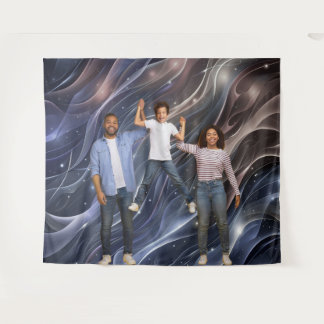 Pop Art Retro Space Party Decoration Backdrop Wandteppich