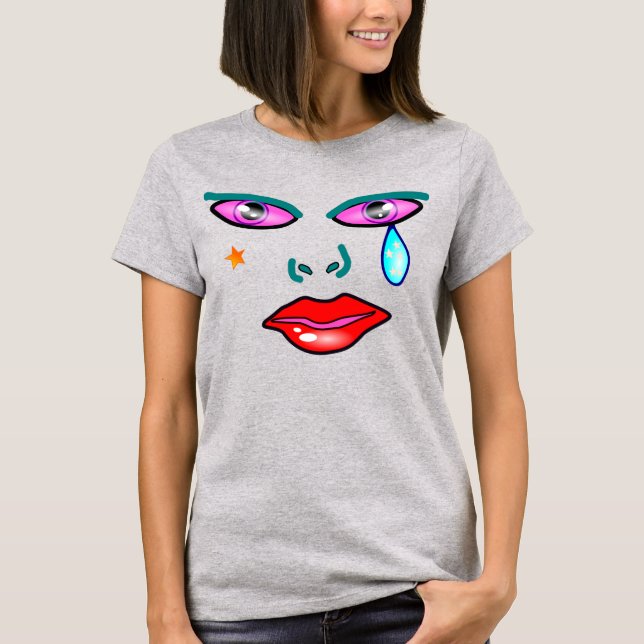 Pop Art Rockstar T-Shirt (Vorderseite)