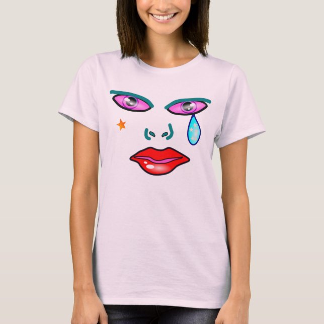 Pop Art Rockstar T-Shirt (Vorderseite)