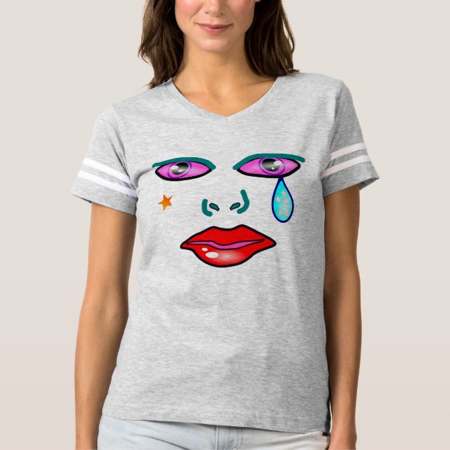 Pop Art Rockstar T-Shirt (Vorderseite)