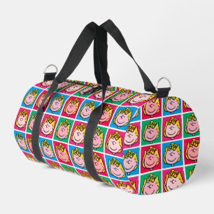 Pop Art Sally Mod für Ihr Muster Duffle Bag