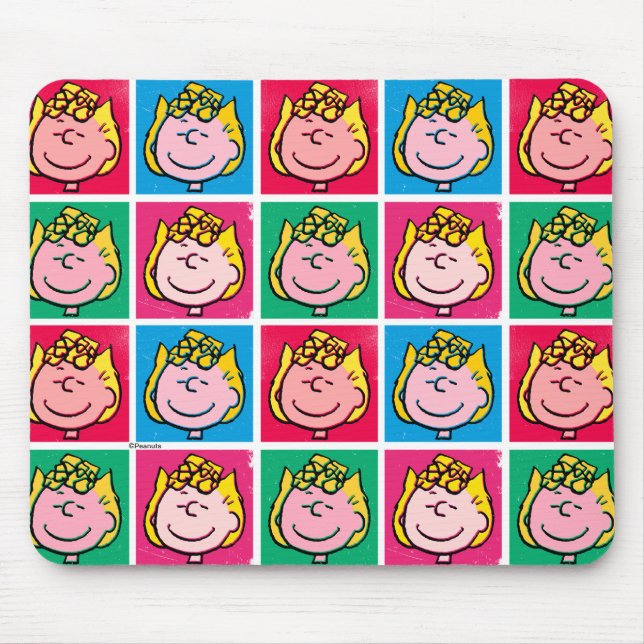 Pop Art Sally | Mod für Ihr Muster Mousepad (Vorne)