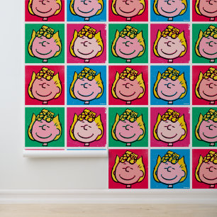 Pop Art Sally   Mod für Ihr Muster Tapete