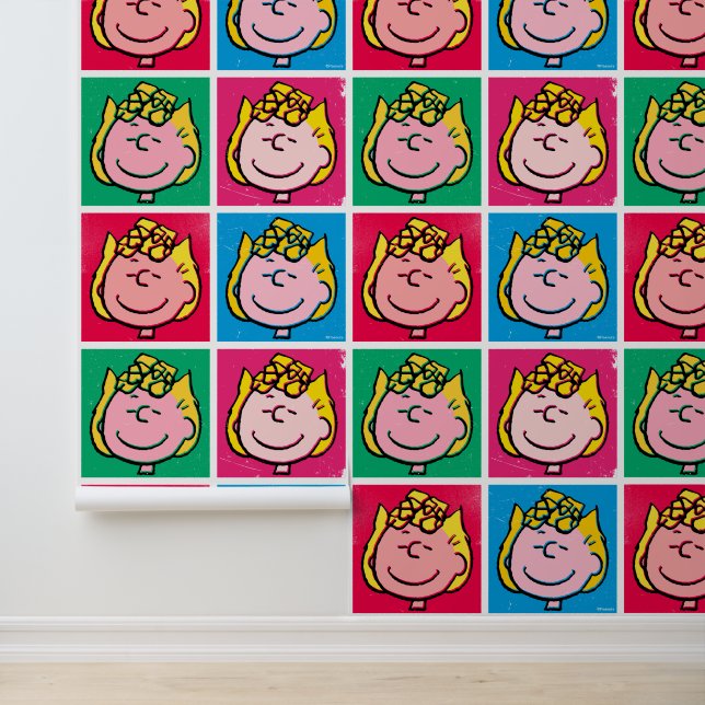 Pop Art Sally | Mod für Ihr Muster Tapete (Anwendung)
