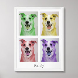 Pop Art Sandy Poster