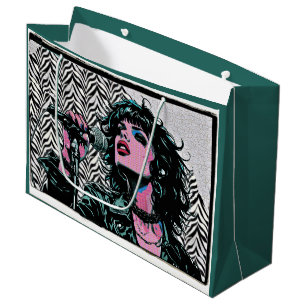 Pop-Art-Sängerin Halftone Punkrock-Musikliebhaber Große Geschenktüte
