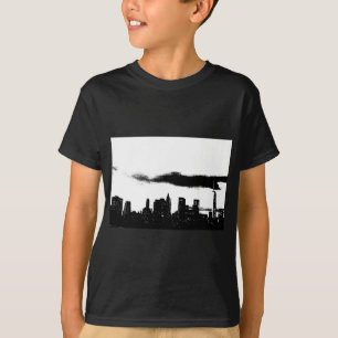 Pop Art Schwarz-weiß NYC New York City T-Shirt