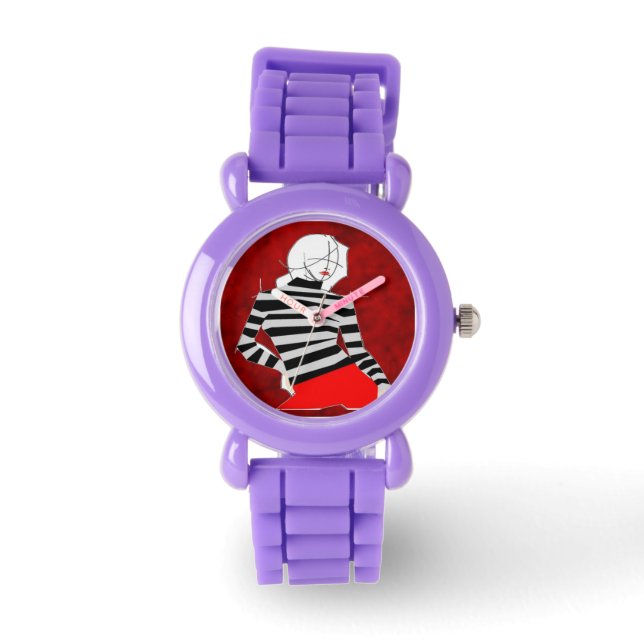 Pop Art - Sehen Armbanduhr (Vorderseite)