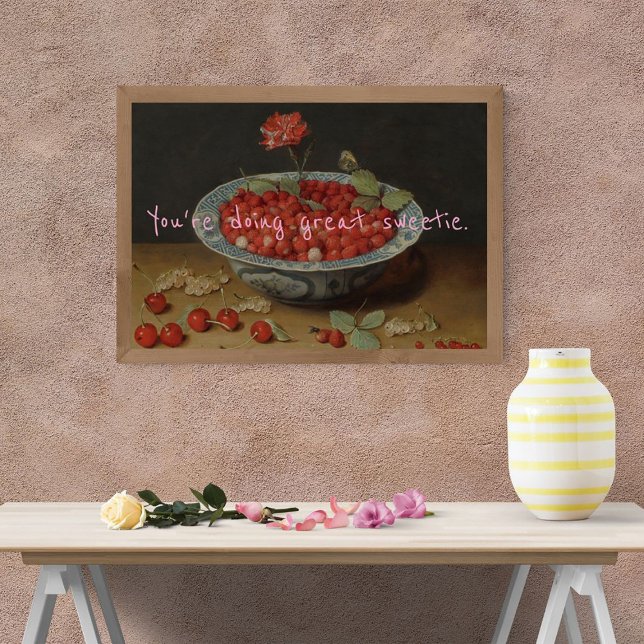 Pop Art Sie tun Great Sweetie Berry Poster (Von Creator hochgeladen)