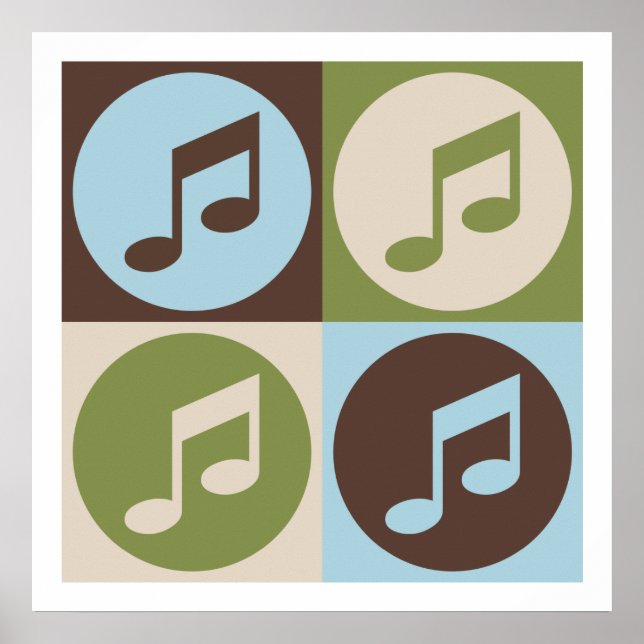 Pop Art Singing Poster (Vorne)