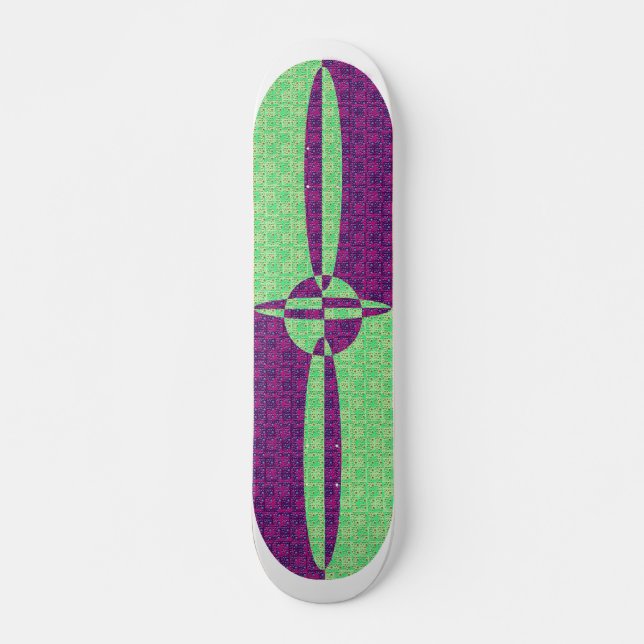 Pop Art Skateboard (Vorne)