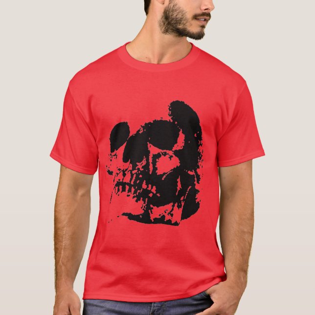 Pop Art Skull Men's Sleevelless T - Shirt (Vorderseite)