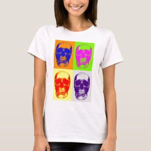Pop Art Skull T-Shirt