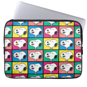 Pop Art Snoopy   Mod für Ihr Muster Laptopschutzhülle