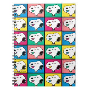 Pop Art Snoopy   Mod für Ihr Muster Notizblock