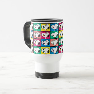 Pop Art Snoopy   Mod für Ihr Muster Reisebecher
