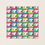Pop Art Snoopy | Mod für Ihr Muster Schal<br><div class="desc">Schauen Sie sich dieses super niedliche Design mit Snoopy an.</div>