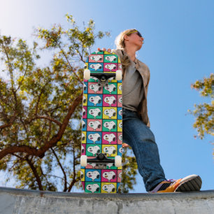 Pop Art Snoopy   Mod für Ihr Muster Skateboard