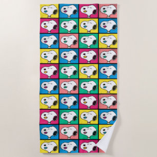 Pop Art Snoopy   Mod für Ihr Muster Strandtuch