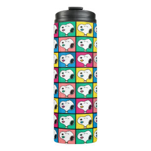 Pop Art Snoopy   Mod für Ihr Muster Thermosbecher
