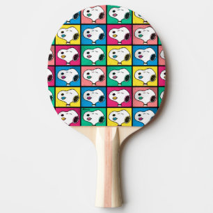 Pop Art Snoopy Mod für Ihr Muster Tischtennis Schläger