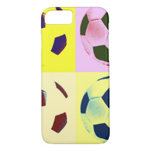 Pop Art Soccer Balls iPhone 7 Fall Case-Mate iPhone Hülle