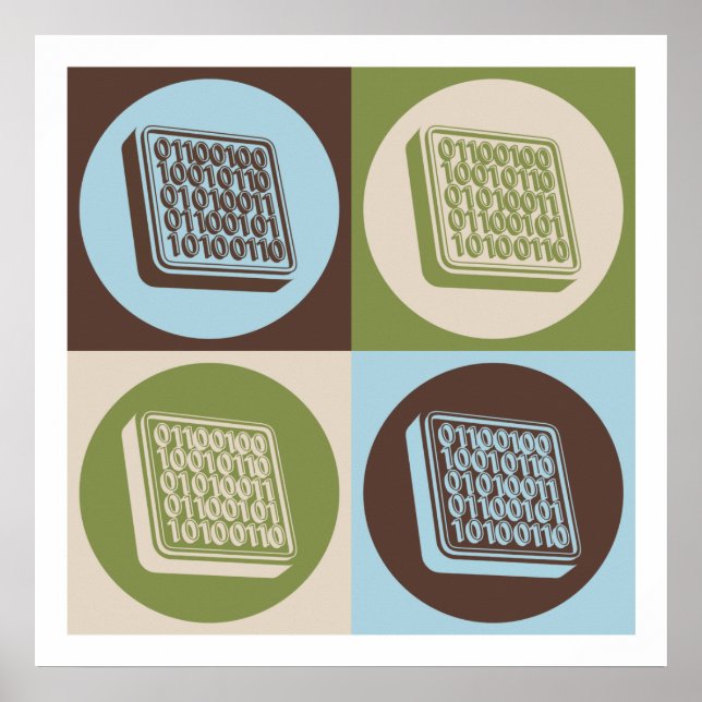 Pop Art Software Engineering Poster (Vorne)